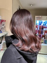 大人可愛いゆるふわ系愛され髪×pink brown