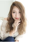 VoasorteGARDEN【透明感ベージュカラー+ロングウェーブ】