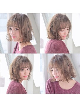 スナッグルサロン(SNUGGLE SALON) ウェーブパーマ/波巻きパーマ/ボブ/韓国風/前髪パーマ/板橋/練馬