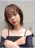 20代30代/小顔ひし形/大人かわいい/ウルフ/ミディアムレイヤー
