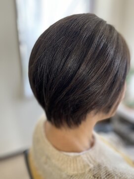 コア フィール ア デイ(COIFFURE A DAY) 【スッキリショートボブ】髪質改善M3Dカラー