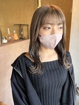 シー 岡崎(,SHE)&nbsp;切りっぱなしボブ/エアリーロング/美髪/ピンクブラウン/岡崎