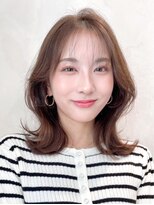 ティア(Tia.) くびれヘア/ブラウン/韓国風/髪質改善トリートメント/縮毛矯正