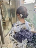 浴衣着付け×ヘアセット