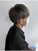 シルバーアッシュ/ブリーチカラー/10代/20代