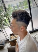 【山本智文】ベリーショートリバースパーマ