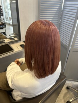 シュガー ミタケ(SUGAR mitake) ダブルカラー オレンジブラウン