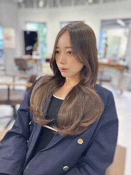 ハピネス 梅田茶屋町店(HAPPINESS) ブリーチなしベージュレイヤーカット