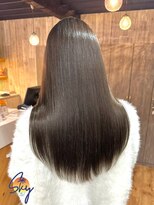 スカイ(SKY)&nbsp;透明感カラー/髪質改善/縮毛矯正/韓国風レイヤーカット