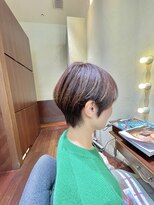 エルサフィロ ヨドヤバシ(el zafiro yodoyabashi)&nbsp;【el zafiro yodoyabashi】首周りスッキリ大人女性ショート