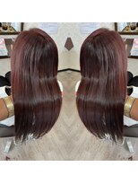 ヘアーアンドメイク アビディング(hair&make abiding)&nbsp;ケラチン配合カラー