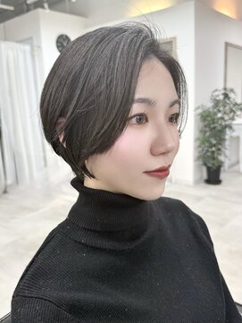 クレム 博多駅店(ChLem) くびれショート　ハンサムショート　髪質改善