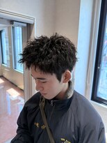 アレアル 広島並木通り店(ALEAR)&nbsp;スパイキーパーマ/スパイキーショート/メンズパーマ