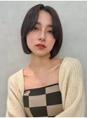 韓国レイヤー/ワインレッド/マロンベージュ/イメチェン/吉祥寺