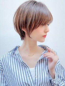 ロンド エメ 柏(Lond aimer) マロンベージュ/ショート/前髪/レイヤー/髪質改善/縮毛矯正/柏駅