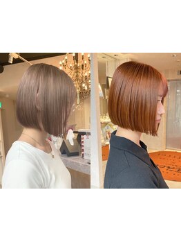 簡単スタイリングで再現性◎どこから見ても美しいシルエット★【心斎橋/髪質改善/ボブ/レイヤーカット】