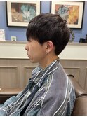 軽めマッシュスタイル