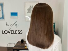 ラブレス(LOVELESS)の雰囲気（美髪ストレートに特化しております。クセやダメージご相談下さい）