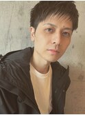 【ウルフ/アッシュブラック/カルマパーマ/ベリーショート/渋谷】