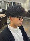 Men'sカット/学割U24カットカラー/眉毛/ニュアンスパーマ/新越谷