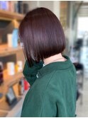 ボブ/切りっぱなしボブ