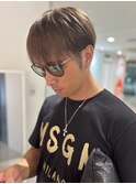 【西塔】ブリーチ一回でミルクティーベージュ