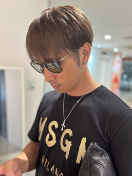 スティル ヘアアンドアイラッシュ(STILL hair&eyelash) 【西塔】ブリーチ一回でミルクティーベージュ