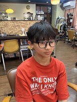 エヌティ ヘア ガレージ(nt.hair garage)&nbsp;顔周りストレート/マッシュ