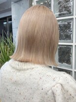 サンクプロジェクト(cinq PROJECT)&nbsp;ミルクティーベージュダブルカラーハイトーンレイヤーカット韓国