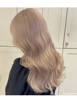 ベレーザ 渋谷神南(Beleza) 16782ブリーチ＆ダブルカラーミルクティーチョコレートブラウン