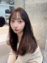 ロンドメリア 天神大名店(Lond Melia) イメチェンヘアスタイル小顔に見せるヘアココアベージュ