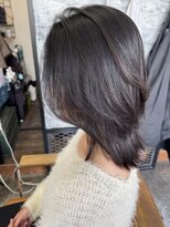 フラッパーズ(flappers)&nbsp;ナチュラルワンカール×アッシュベージュ