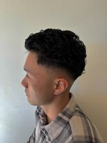 ヘアーアトリエルキナ(hair atelier LUCINA)&nbsp;スキンフェードスパイラルパーマメンズパーマ