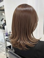 ノア(no_a)&nbsp;【四条烏丸】ブリーチなしミルクティ×レイヤー