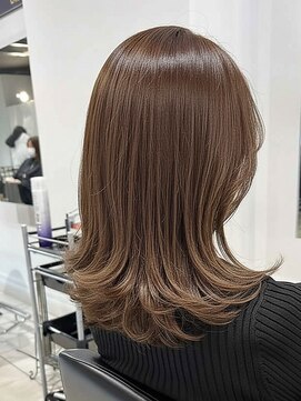 ノア(no_a) 【四条烏丸】ブリーチなしミルクティ×レイヤー