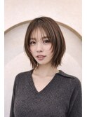 レイヤーボブ/動きのある軽いボブスタイル