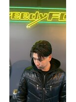 グリーディーフォックス 三軒茶屋(GreedyFOX)&nbsp;波巻き/マッシュパーマ/ウルフ/ハイライト<理容室>三軒茶屋