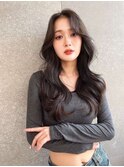 面長さん必見！韓国レイヤーカットで小顔見えスタイル