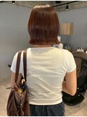 大分ショートボブ顔まわりレイヤーカット髪質改善カラー