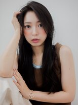 トローノ 栄(TRONO) 髪質改善 艶髪 ダークブラウン 透明感カラー レイヤー
