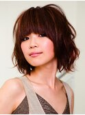 ふんわりボブ
