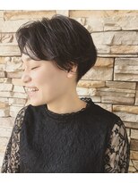 ヘア ミーツ ドレス プレローマ(HAIR meets dress pleroma)&nbsp;抜け感ショート