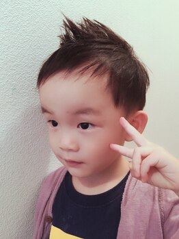 コミュニヘア(communi Hair)の写真/【駐車場8台/キッズスペースあり!!】ママに優しいrelaxできるサロン。毎日忙しいママも綺麗でいられる☆