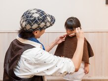 ヘアメイク オッヂ(HAIR MAKE Oggi)の雰囲気（お子様カットもお任せ下さい！お子様同伴も大歓迎です♪）