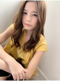 【アフロート添田】ヘルシーレイヤーのくびれセミディハイライト