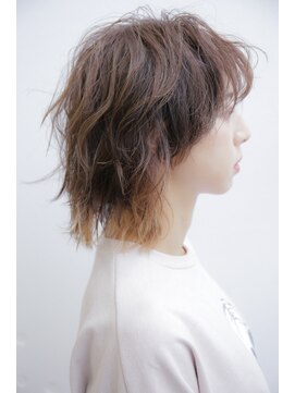 エフェクト 川崎(effect) ラフウルフカット(スロウカラー使用)