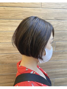 アッシュ 笹塚店(Ash) 顎ラインボブ
