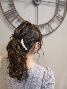 ヘアセットサロン ミント(Hair set salon MINT) ルーズポニー