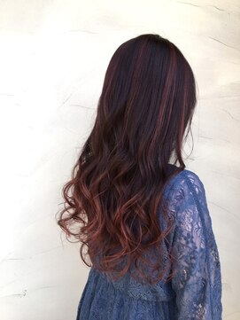 ロダット 横浜(LODAT by little) ハイライト×ディープーレッド【LODAT横浜】