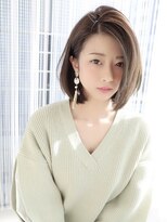 アールヘアーデザイン 藤が丘(r hair design) 藤が丘駐車場完備30代40代色っぽ艶髪ボブ